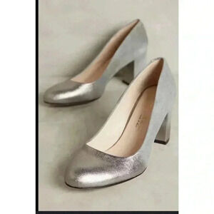 Anthropologie Lenora Rita Suede Heels Size 41 or US 10.5